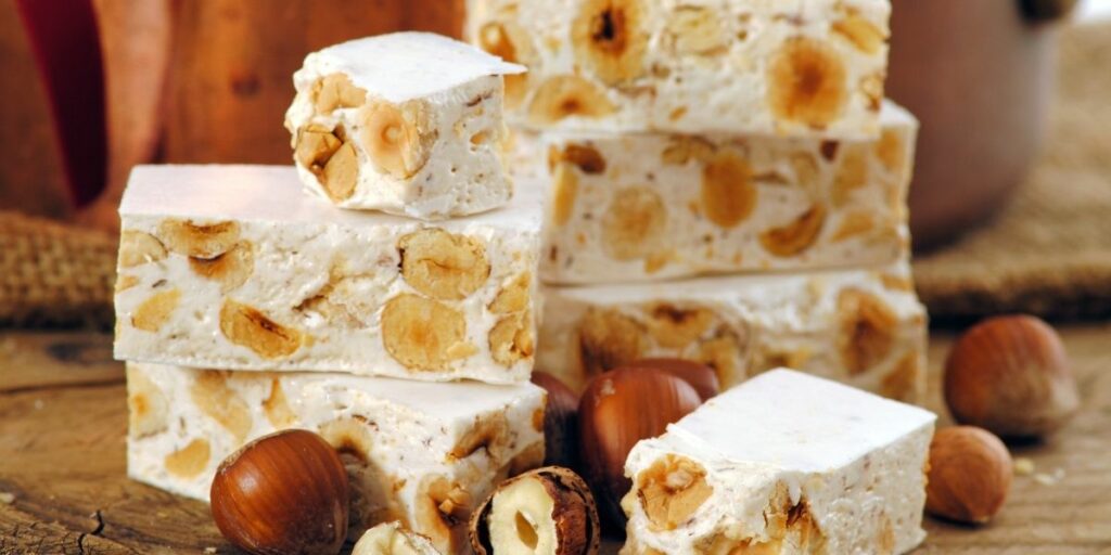 Le nougat blanc, dessert de Noël