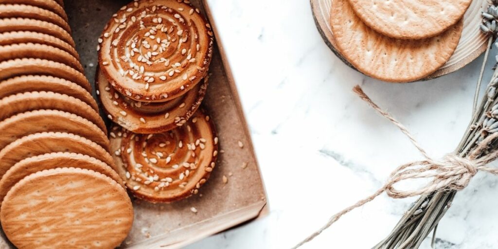 Coffret de biscuits pour Noël