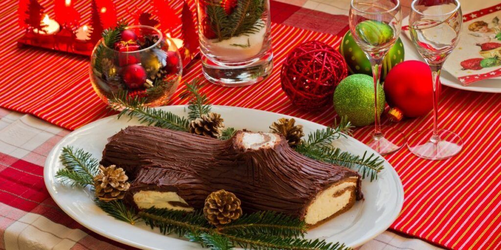 Buche de Noël ultra-réaliste